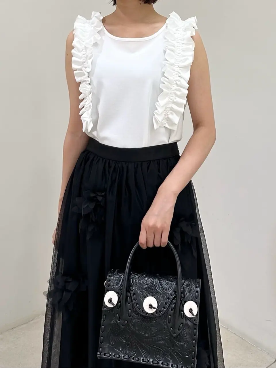 GRACE CONTINENTAL MORITA AI コーディネート画像