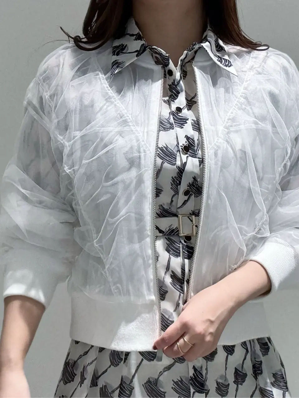 GRACE CONTINENTAL MOMOKO コーディネート画像