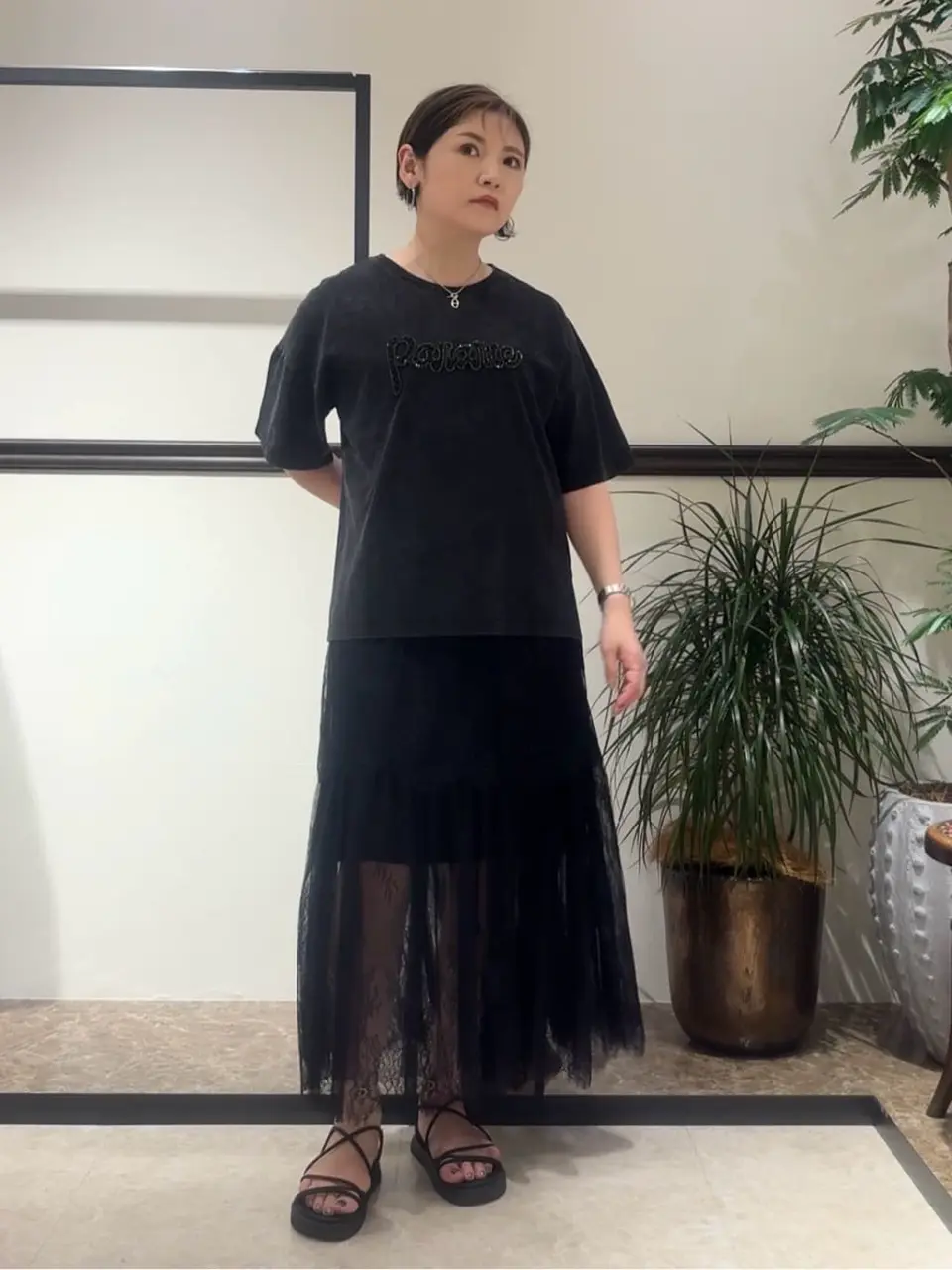 GRACE CONTINENTAL N.YURI コーディネート画像