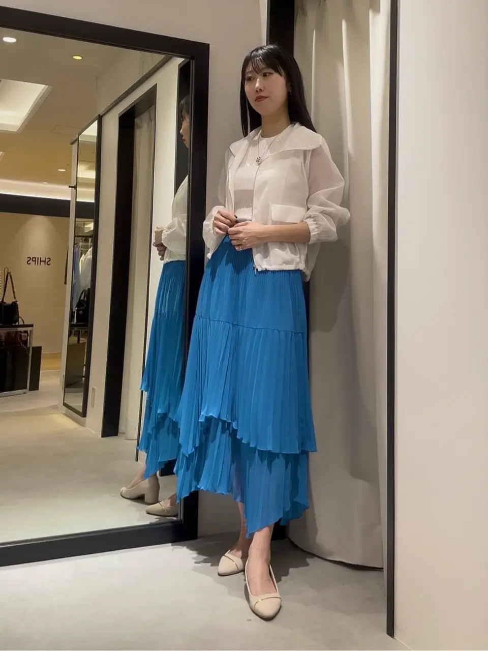 GRACE CONTINENTAL 端場　わかな コーディネート画像