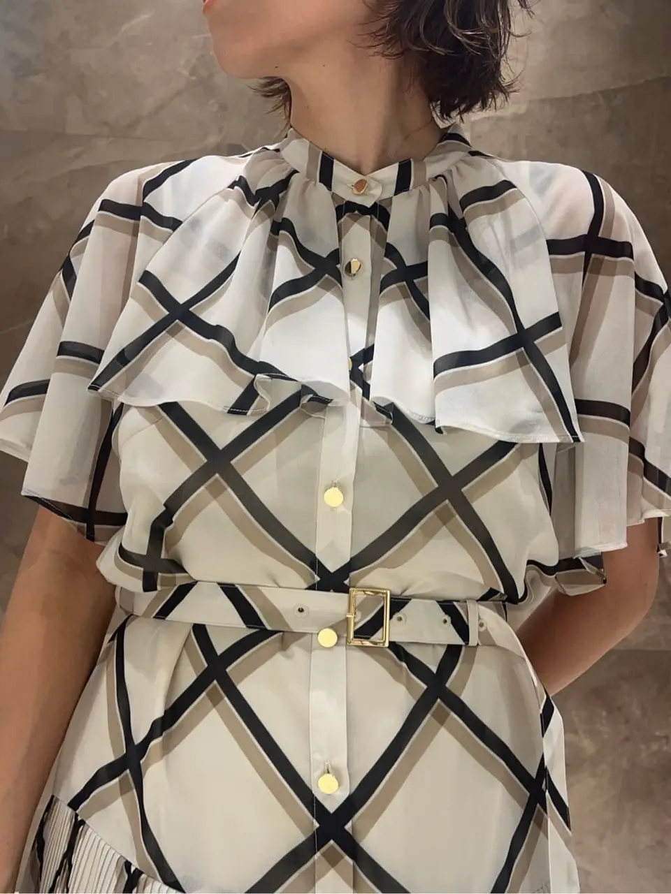 GRACE CONTINENTAL 穐山　香織 コーディネート画像