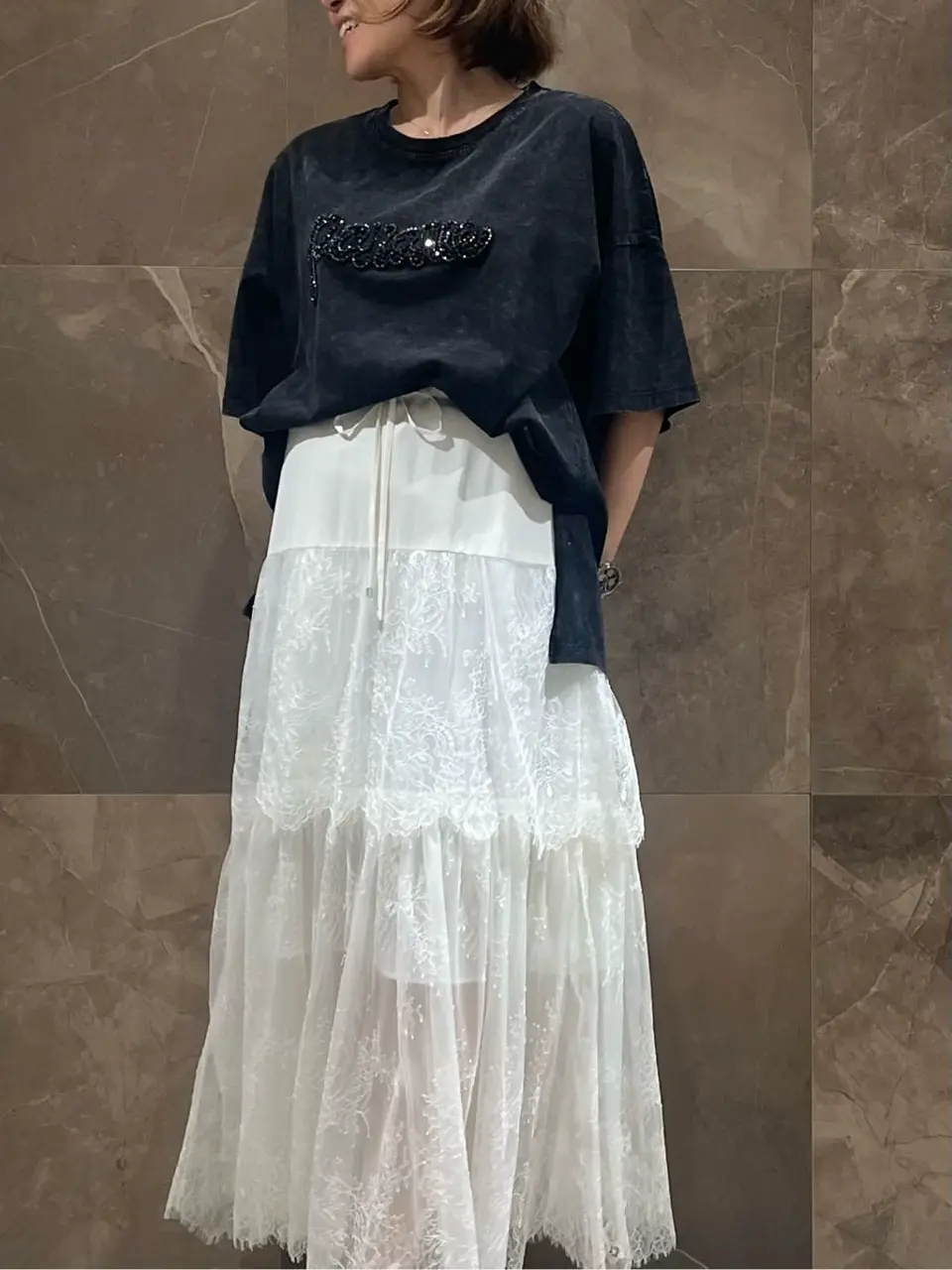 GRACE CONTINENTAL 穐山　香織 コーディネート画像