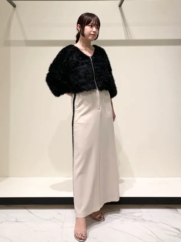美品✳︎グレースコンチネンタル ジャガード刺繍ブルゾン 花柄 ジャガード ジャガード刺繍ブルゾン / GRACE CONTINENTAL | GRACE