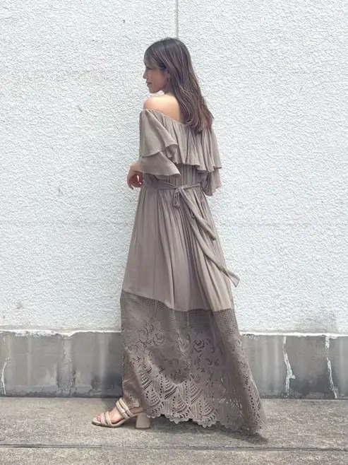 GRACE CONTINENTAL yukimi yonee コーディネート画像