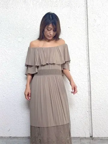 GRACE CONTINENTAL yukimi yonee コーディネート画像