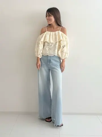 GRACE CONTINENTAL yukimi yonee コーディネート画像