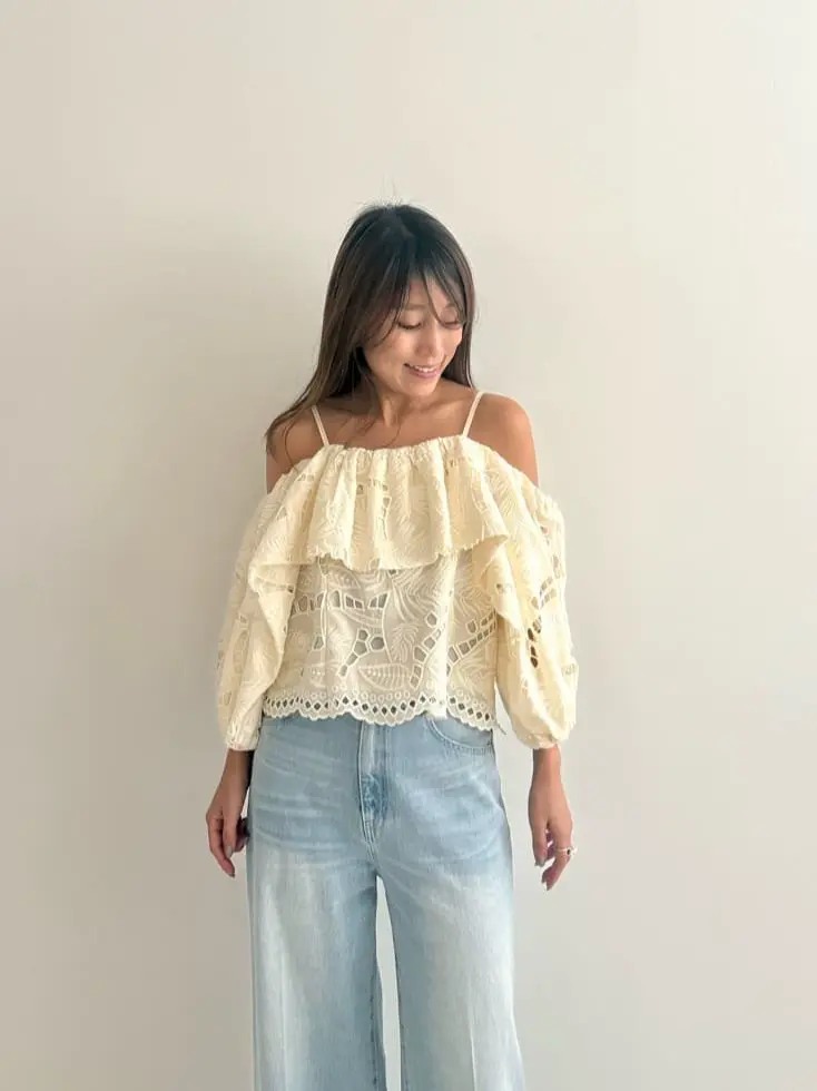 GRACE CONTINENTAL yukimi yonee コーディネート画像