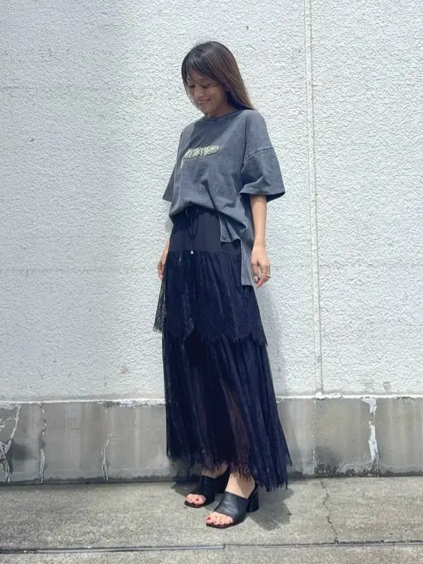 GRACE CONTINENTAL yukimi yonee コーディネート画像