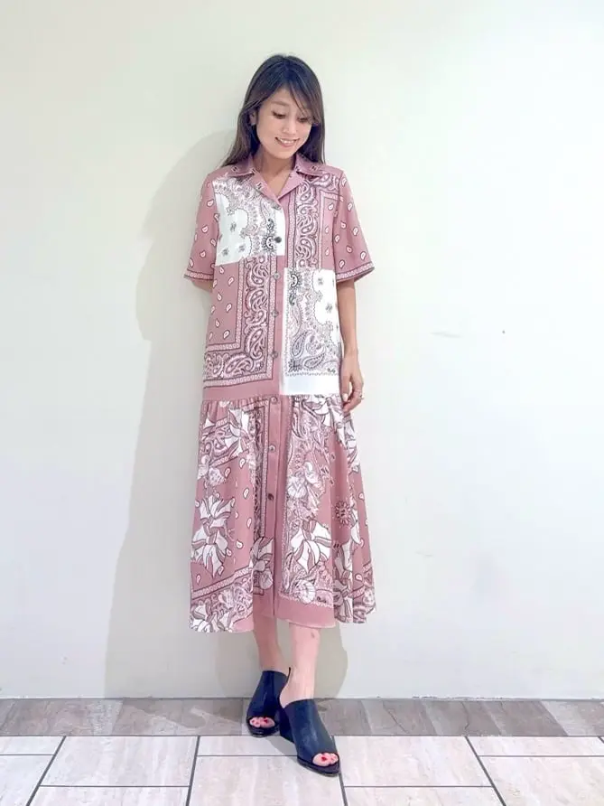 GRACE CONTINENTAL yukimi yonee コーディネート画像