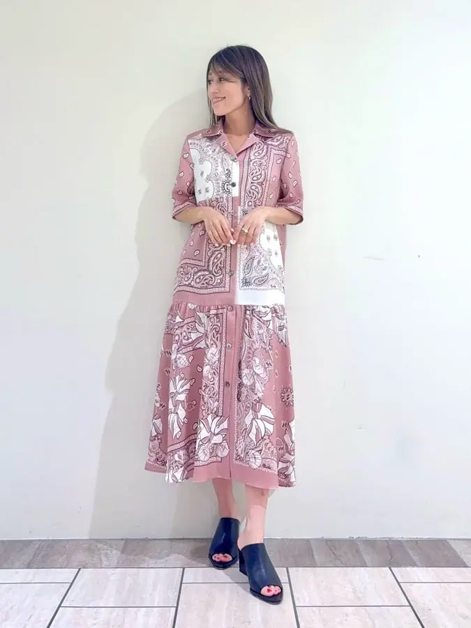 GRACE CONTINENTAL yukimi yonee コーディネート画像