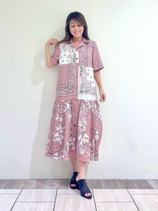 GRACE CONTINENTAL yukimi yonee コーディネート画像