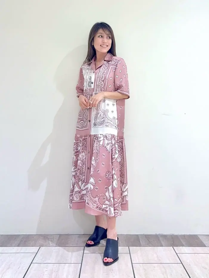 GRACE CONTINENTAL yukimi yonee コーディネート画像