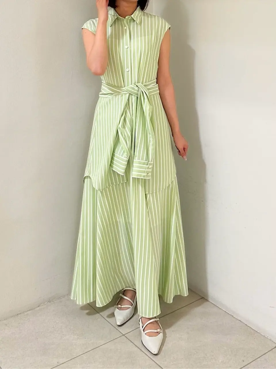 GRACE CONTINENTAL MORITA AI コーディネート画像