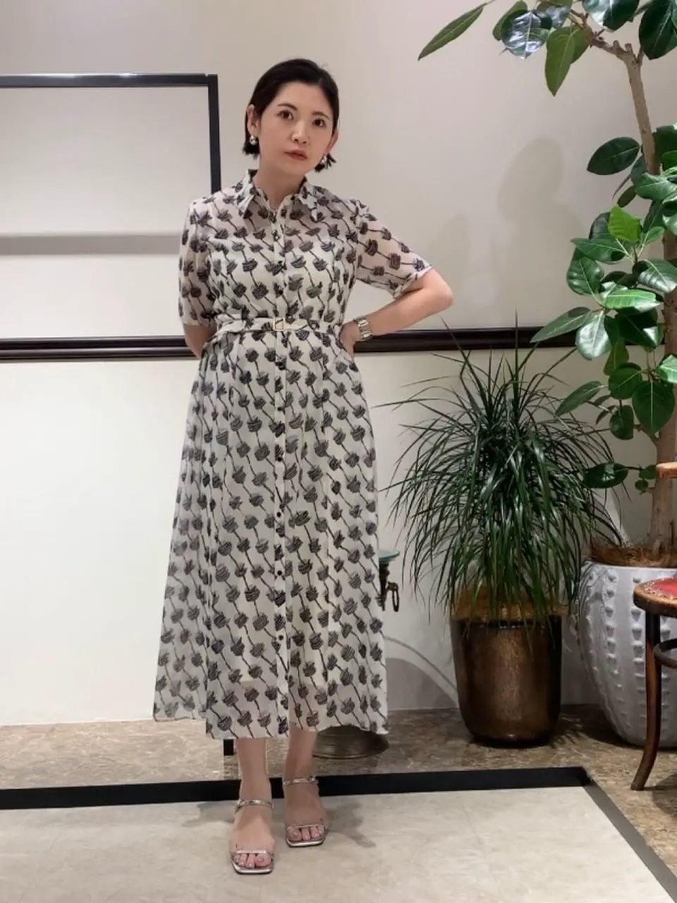 GRACE CONTINENTAL N.YURI コーディネート画像