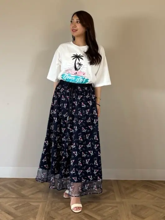 GRACE CONTINENTAL HIGASHIGAWA.R コーディネート画像