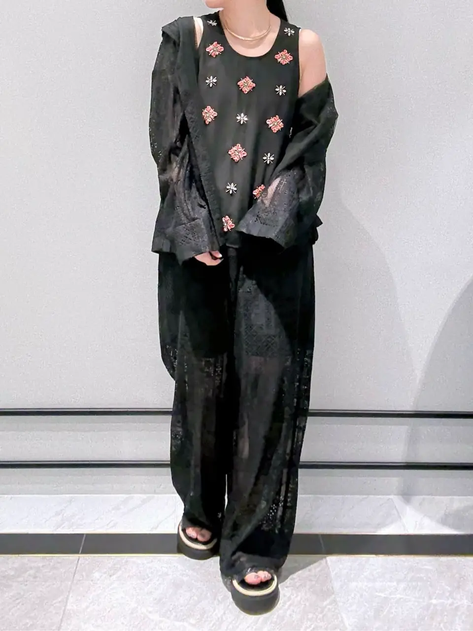 GRACE CONTINENTAL 森南海 コーディネート画像