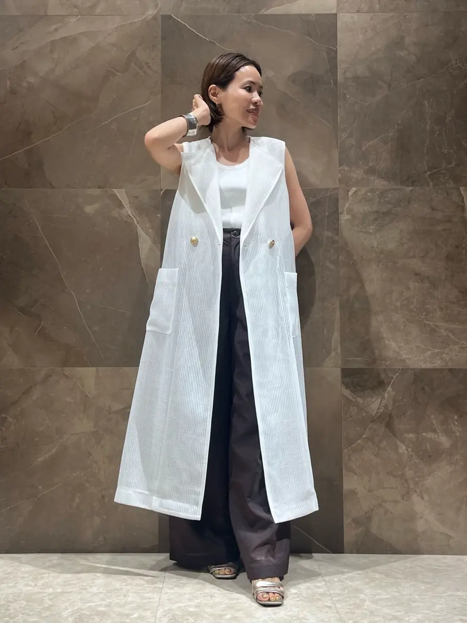 GRACE CONTINENTAL 穐山　香織 コーディネート画像