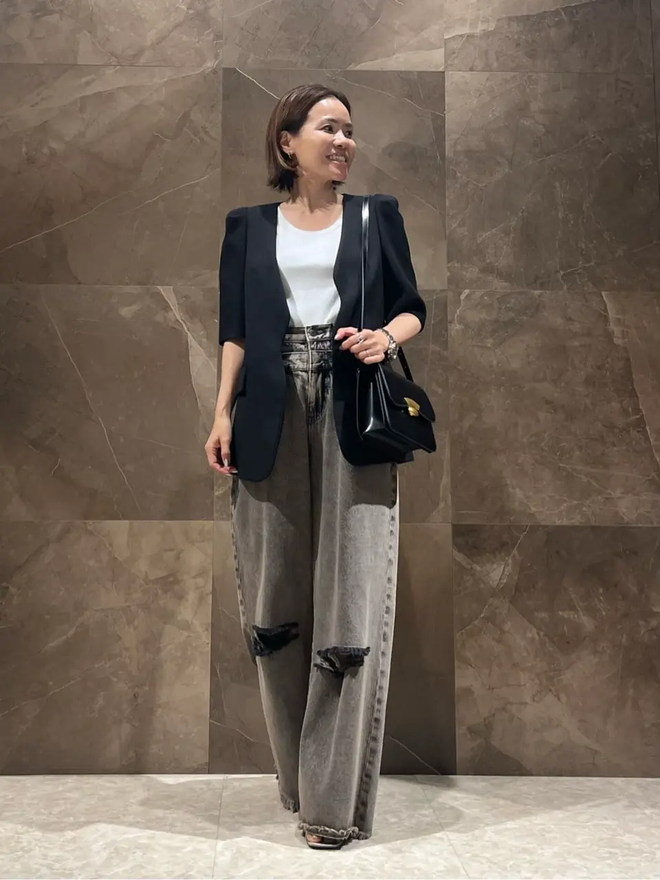 GRACE CONTINENTAL 穐山　香織 コーディネート画像