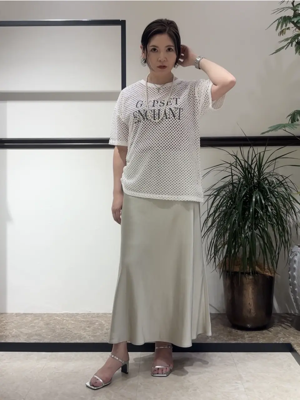 GRACE CONTINENTAL N.YURI コーディネート画像