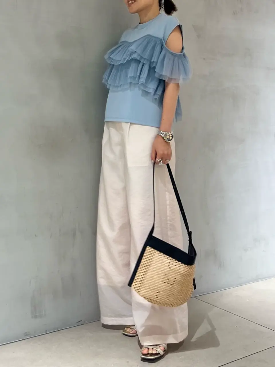 GRACE CONTINENTAL 穐山　香織 コーディネート画像