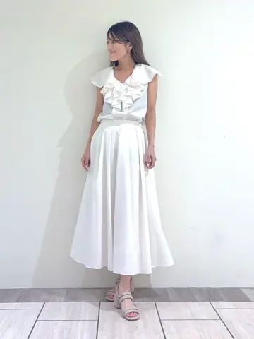 GRACE CONTINENTAL yukimi yonee コーディネート画像