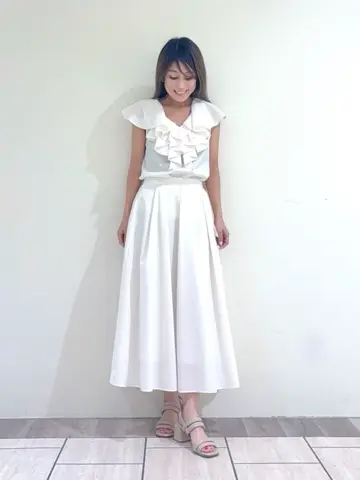 GRACE CONTINENTAL yukimi yonee コーディネート画像