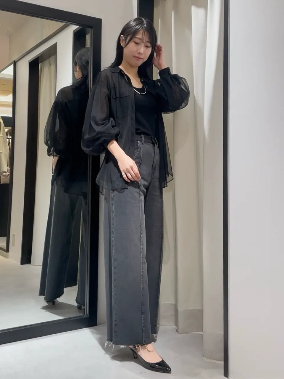 GRACE CONTINENTAL 端場　わかな コーディネート画像