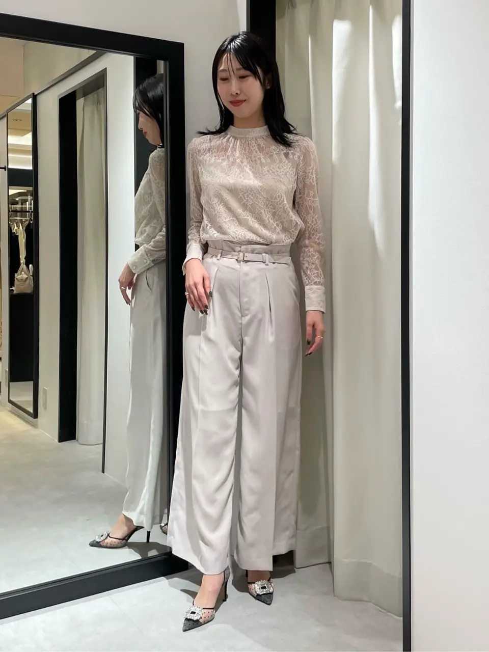 GRACE CONTINENTAL 端場　わかな コーディネート画像