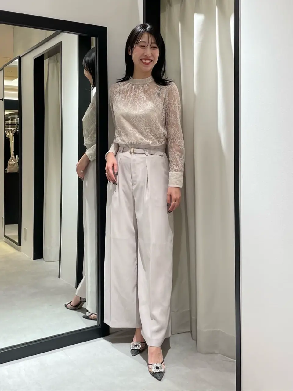 GRACE CONTINENTAL 端場　わかな コーディネート画像