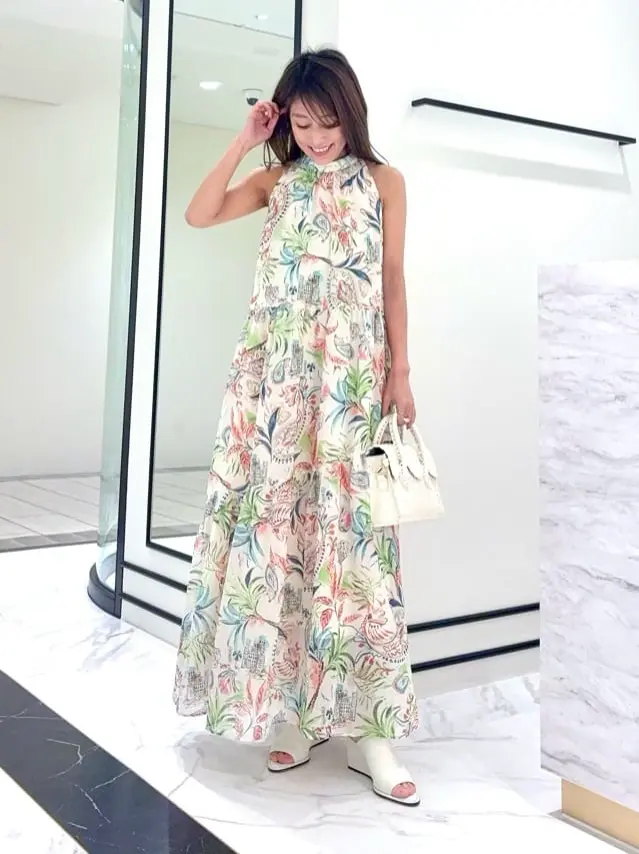 GRACE CONTINENTAL yukimi yonee コーディネート画像