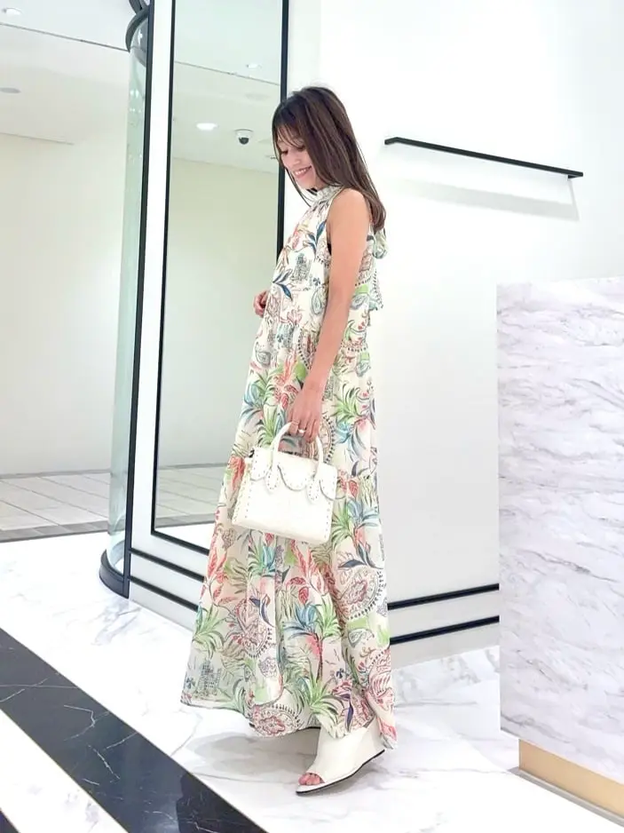 GRACE CONTINENTAL yukimi yonee コーディネート画像