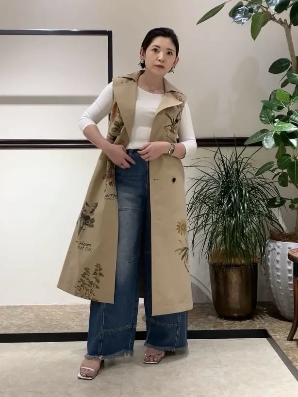 GRACE CONTINENTAL N.YURI コーディネート画像