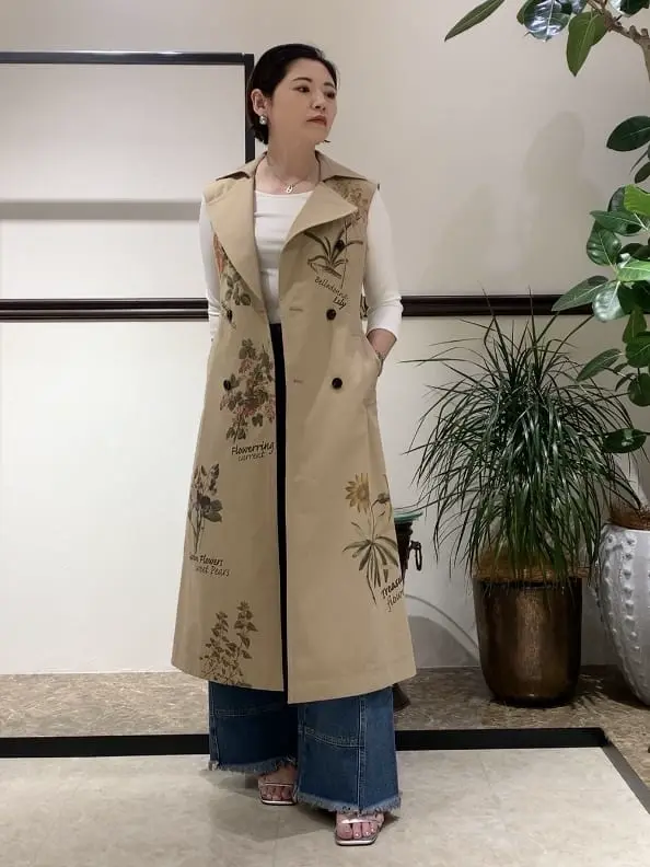 GRACE CONTINENTAL N.YURI コーディネート画像