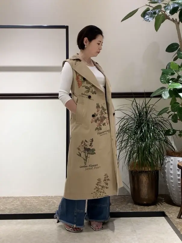 GRACE CONTINENTAL N.YURI コーディネート画像