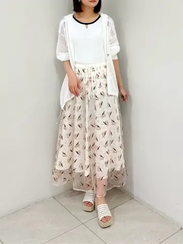 GRACE CONTINENTAL MORITA AI コーディネート画像