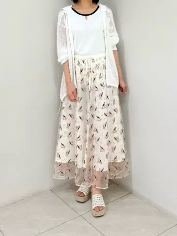 GRACE CONTINENTAL MORITA AI コーディネート画像