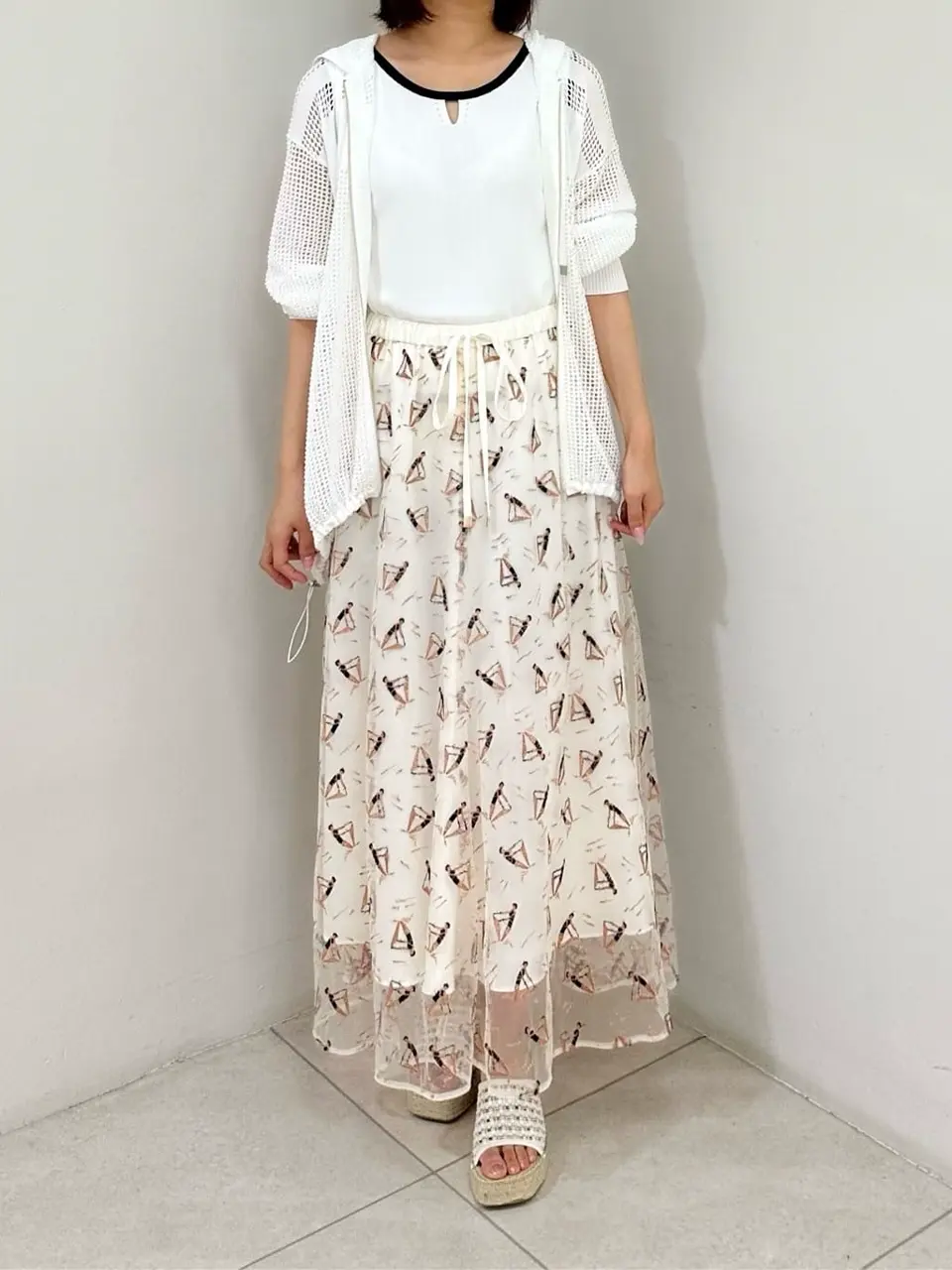 GRACE CONTINENTAL MORITA AI コーディネート画像