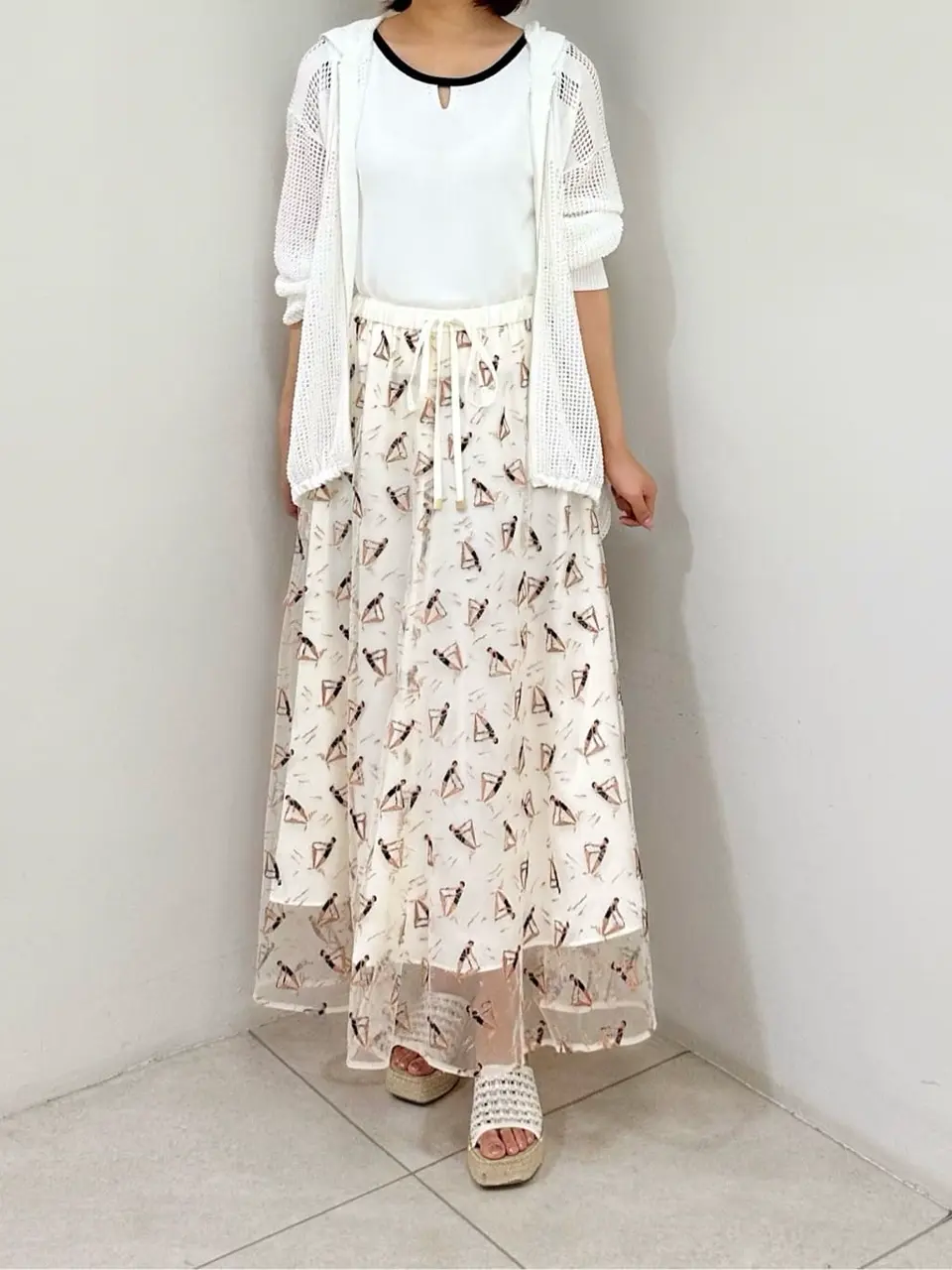 GRACE CONTINENTAL MORITA AI コーディネート画像