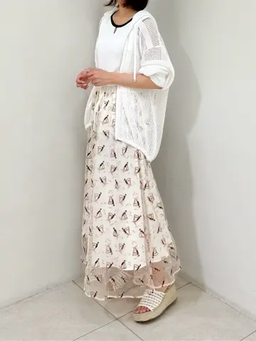 GRACE CONTINENTAL MORITA AI コーディネート画像