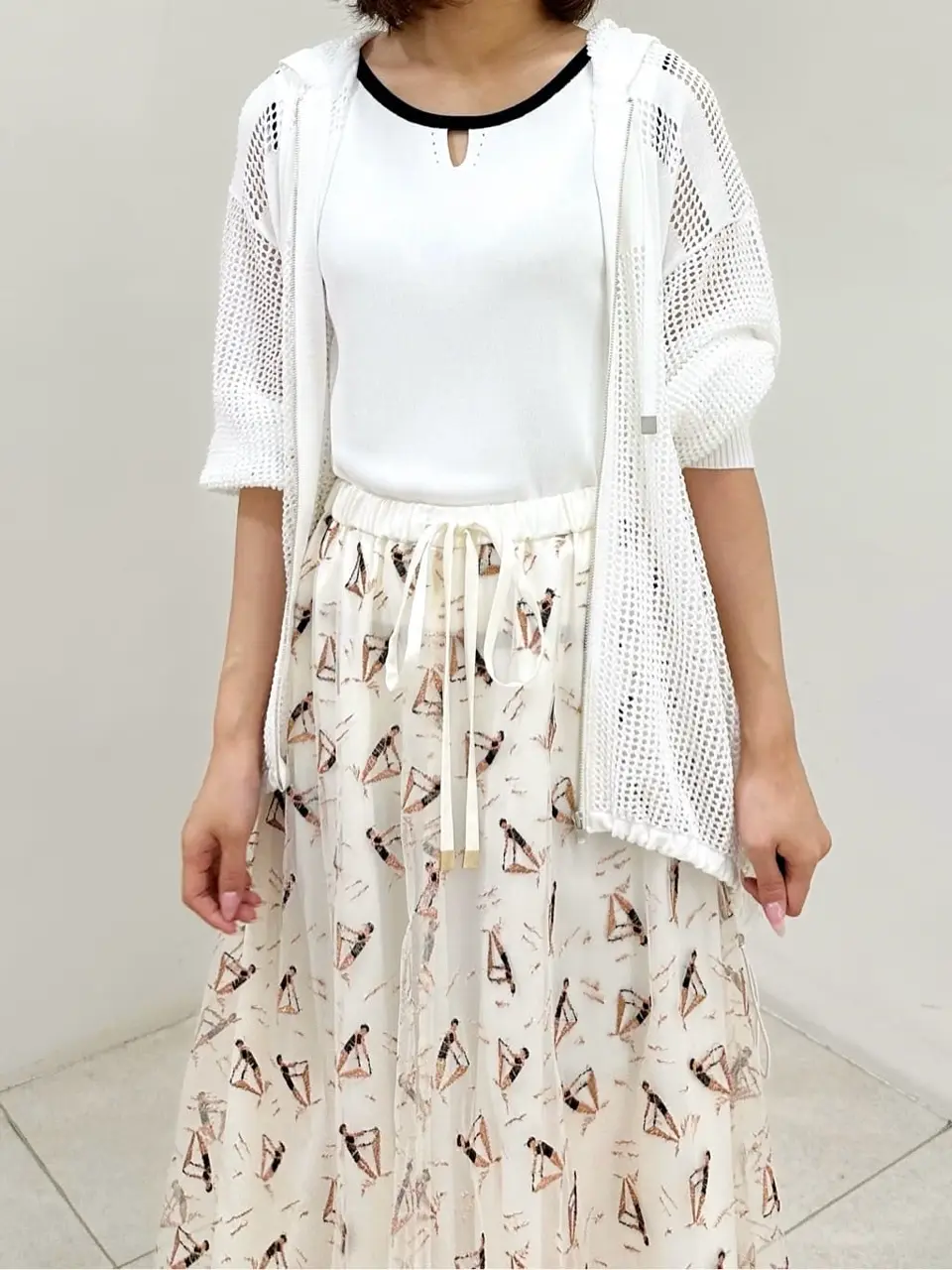 GRACE CONTINENTAL MORITA AI コーディネート画像