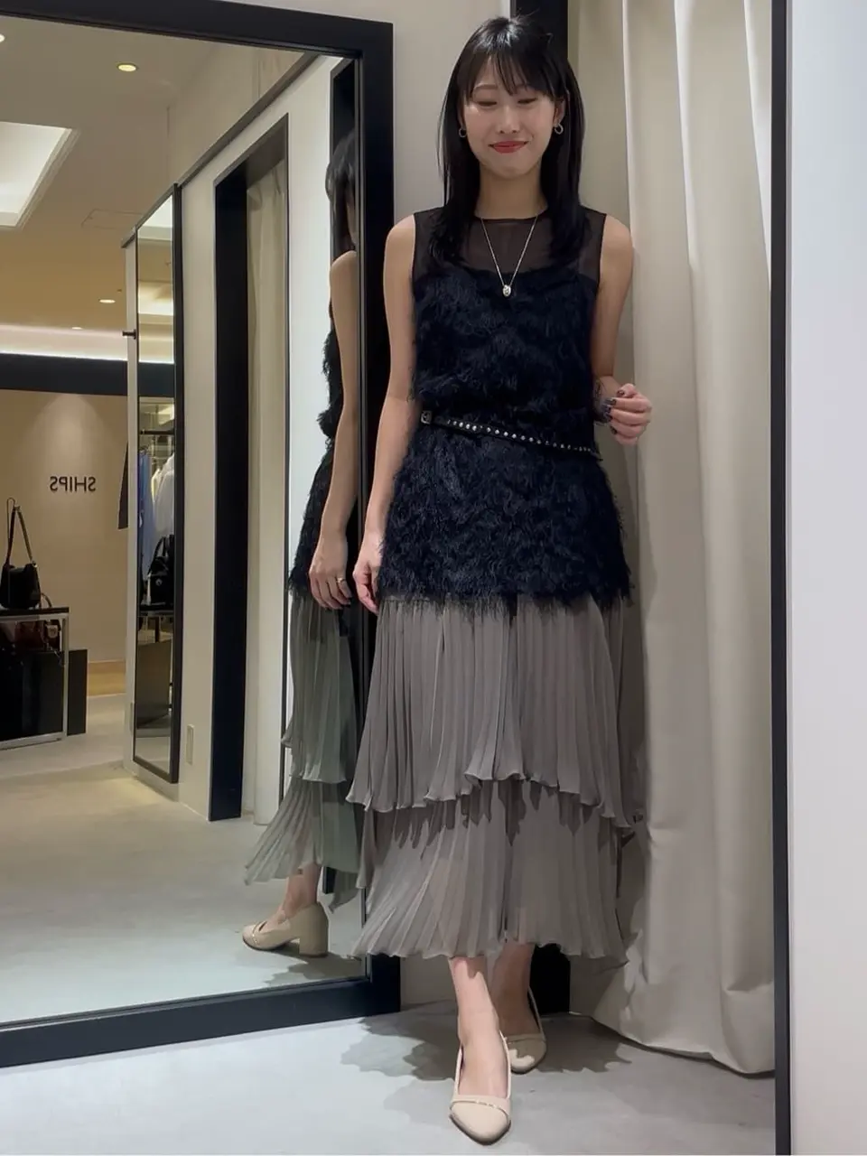 GRACE CONTINENTAL 端場　わかな コーディネート画像