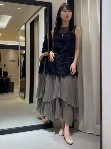 GRACE CONTINENTAL 端場　わかな コーディネート画像