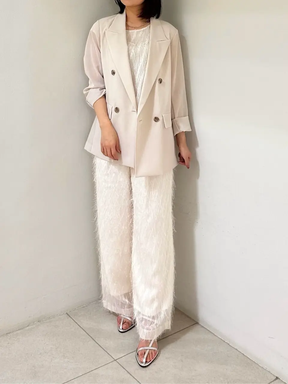 GRACE CONTINENTAL MORITA AI コーディネート画像