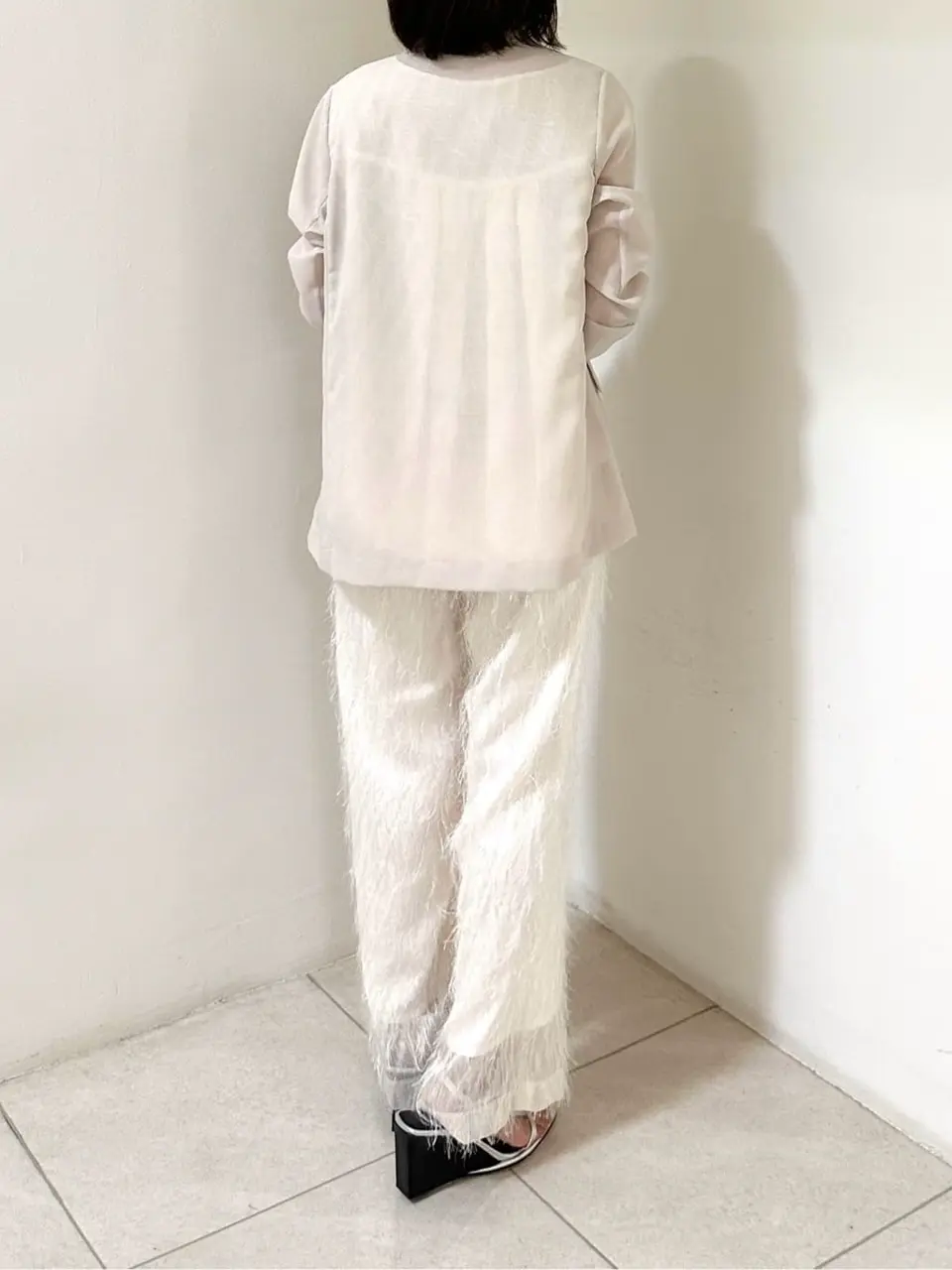 GRACE CONTINENTAL MORITA AI コーディネート画像