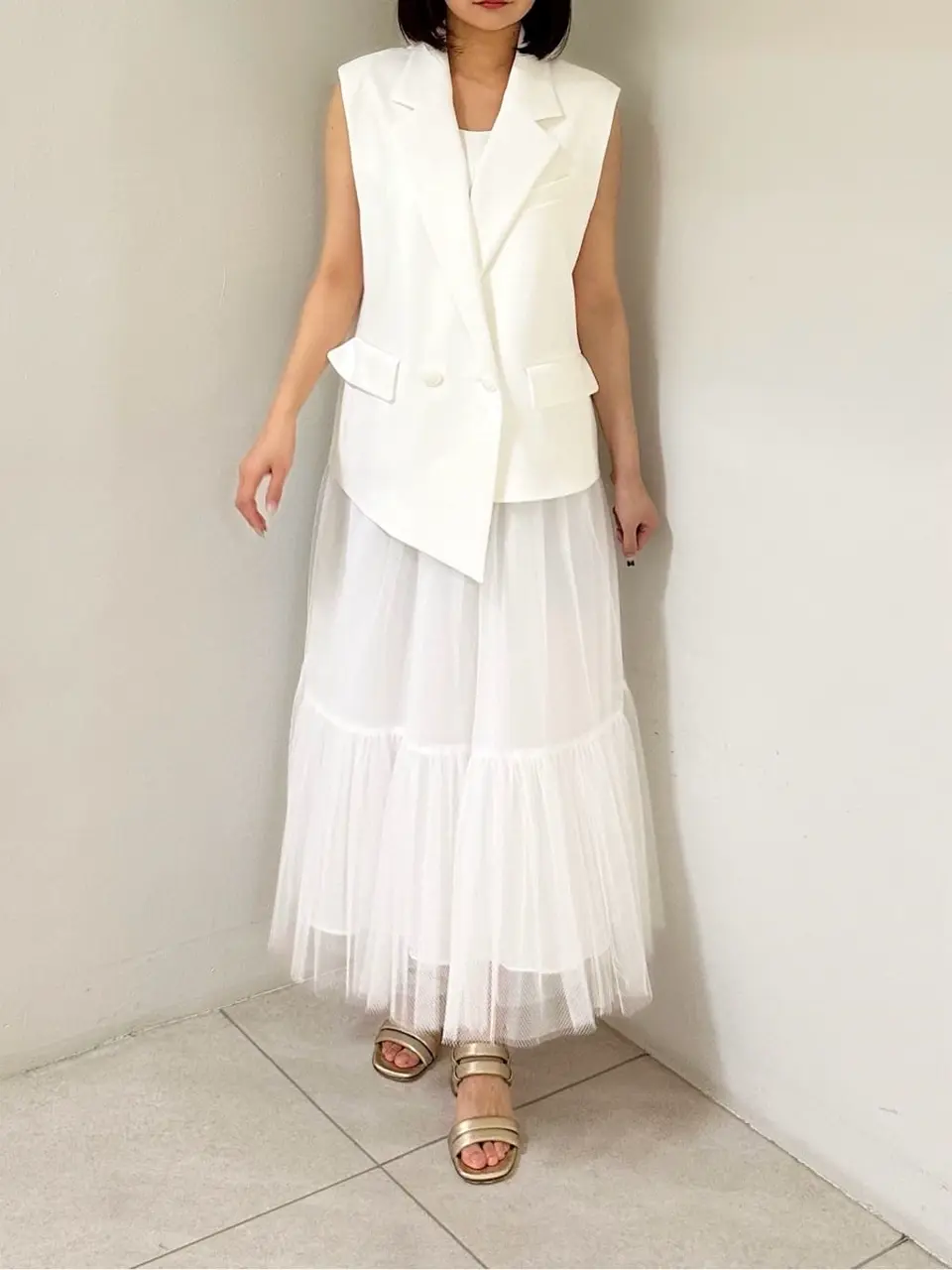 GRACE CONTINENTAL MORITA AI コーディネート画像