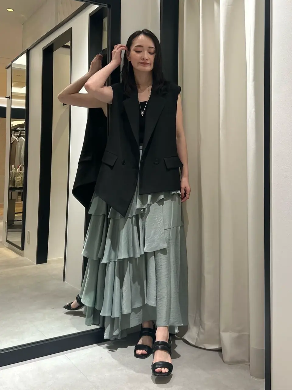 GRACE CONTINENTAL Nakatsu.m コーディネート画像