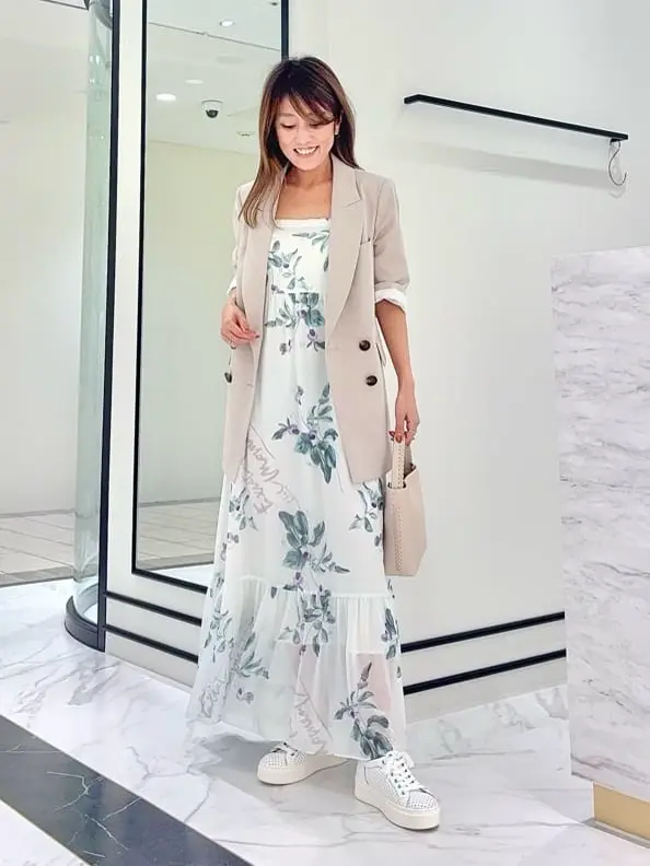 GRACE CONTINENTAL yukimi yonee コーディネート画像