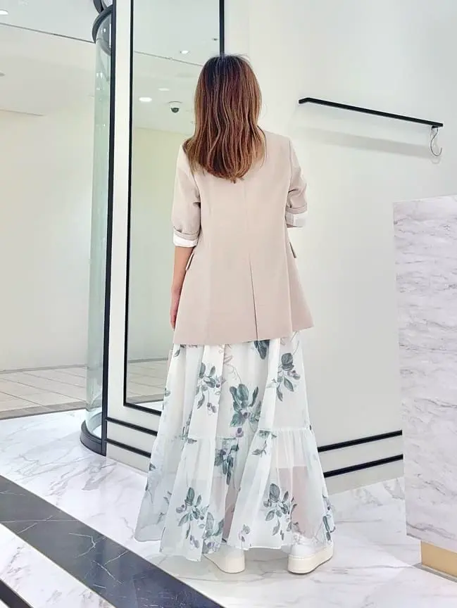 GRACE CONTINENTAL yukimi yonee コーディネート画像