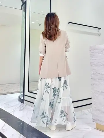 GRACE CONTINENTAL yukimi yonee コーディネート画像