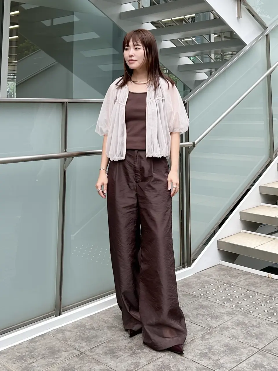 GRACE CONTINENTAL 古川温子 コーディネート画像